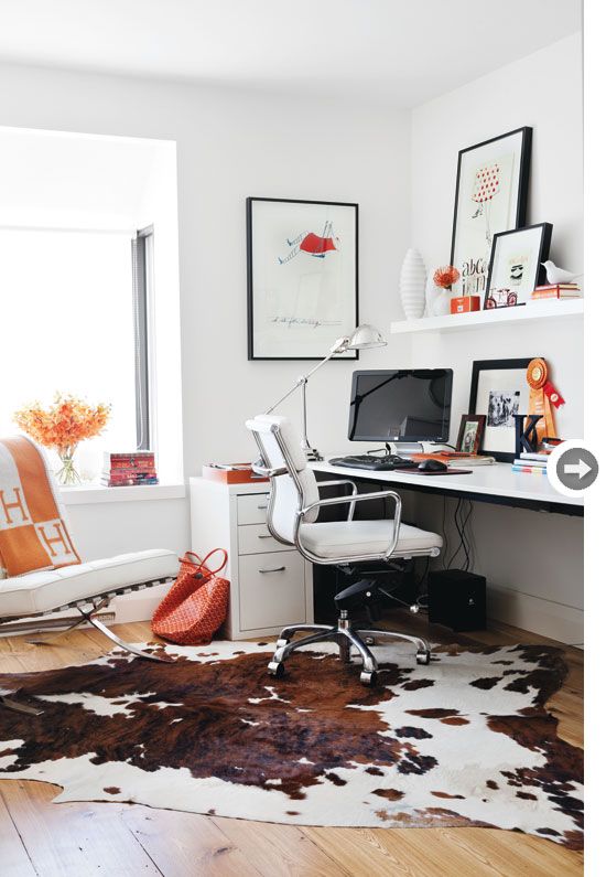 Blank Canvas Office Spaces {Something Decorated}